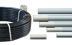 Гладкие трубы из ПВХ и ПНД: товары в продаже Труба НПВХ гладкая
