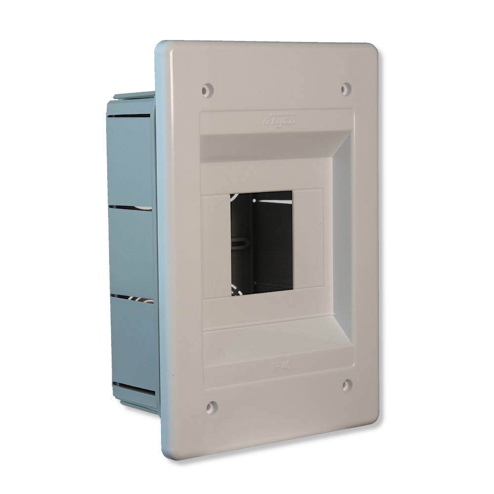 68004 Тусо Щиток с/п на 4 мод. без дверцы 182х121х78мм, белый